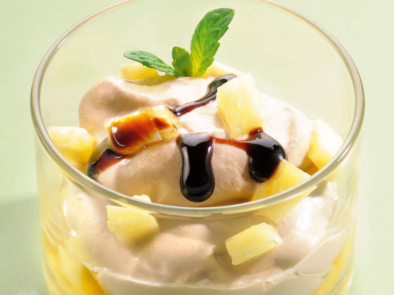 ice cream and vinegar